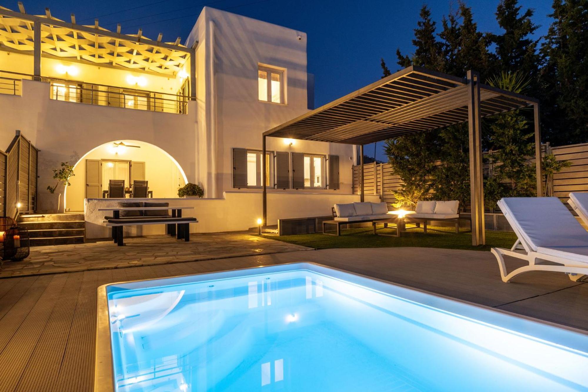 Azzurro Bianco Suites Парос Экстерьер фото
