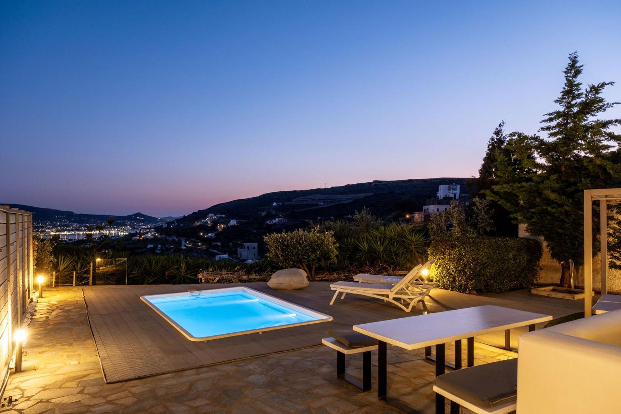 Azzurro Bianco Suites Парос Экстерьер фото