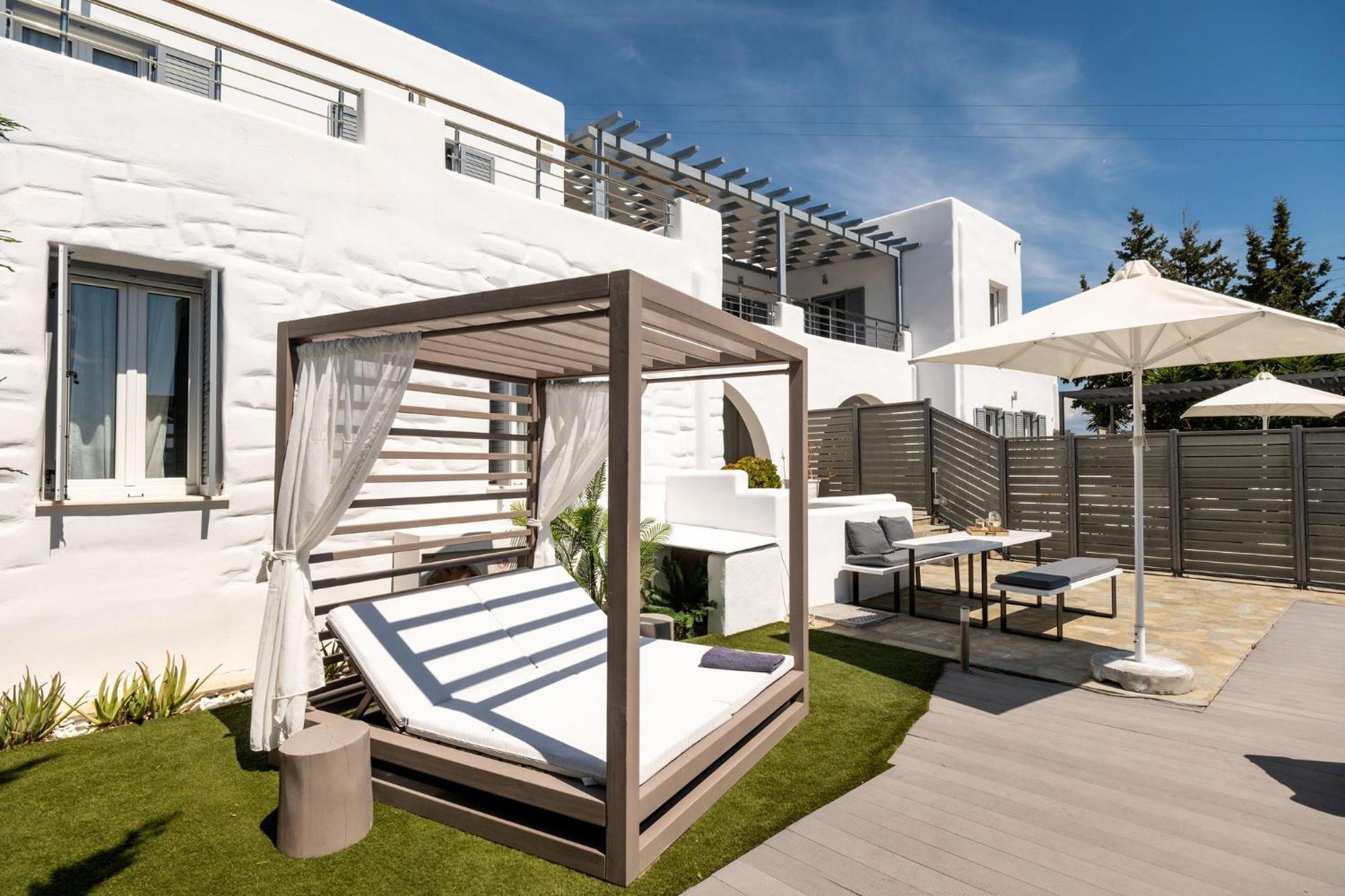 Azzurro Bianco Suites Парос Экстерьер фото