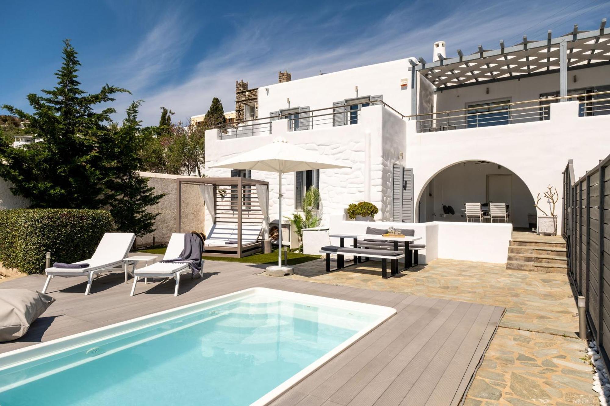 Azzurro Bianco Suites Парос Экстерьер фото